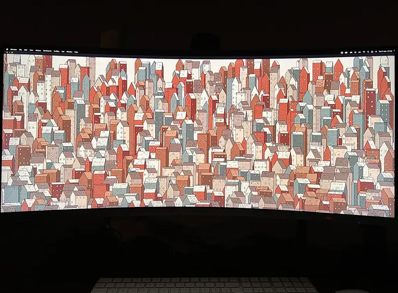 Trolberg super-wide wallpaper render